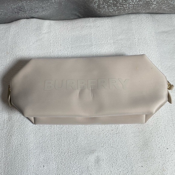 Burberry Handbags - Burberry Light Beige Pouch